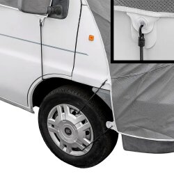Frontscheibenabdeckung Wohnmobil o. Campingbus – Windschutzscheibe Abdeckung Isolierung Passgenau Frontscheiben Schutz Kompatibel mit Fiat Ducato X230 ab 1994 & X244 ab 2002