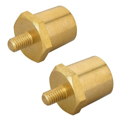 2x Batteriepoladapter Messinggewinde M8 Schraube 2x Batteriepoladapter Messinggewinde M8 Schraube