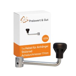 Stützrad-Kurbel 60 mm – Hebel für...