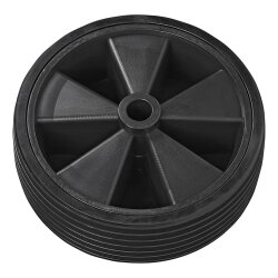 2x Ersatzrad Stützrad für Anhänger – Ø 215mm, 20mm Achsbohrung, 90mm Nabe – robustes Anhänger Zubehör für Wohnwagen, PKW-Anhänger