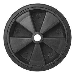2x Ersatzrad Stützrad für Anhänger – Ø 215mm, 20mm Achsbohrung, 90mm Nabel
