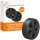 2x Ersatzrad Stützrad für Anhänger – Ø 215mm, 20mm Achsbohrung, 90mm Nabel