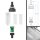 Wohnmobil Wasserfilter Wasserhahn 12 bar Wasserfiltereinsatz 3/4 Zoll kompatibel mit Gardena Anschluss Regelventil Schnelladapter für Hochdruckreiniger, Gartenpumpe, Gartenbewässerung
