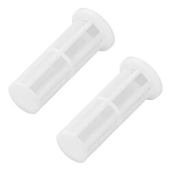 Filterelement Ersatzfilter Set 0,15 mm aus PP für Wasserfilter bis 12 bar geeignet für Wohnmobil Wohnwagen Garten Hochdruckreiniger 2 Stück