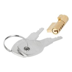 2 x Anhängerschloss für Kugelkupplungen – kompakte Steckschlösser mit je 2 Schlüsseln – Anhängerdiebstahlsicherung & Anhänger Zubehör