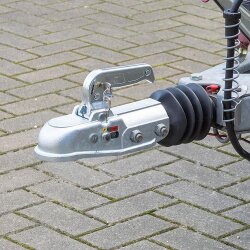 2 x Anhängerschloss für Kugelkupplungen – kompakte Steckschlösser mit je 2 Schlüsseln – Anhängerdiebstahlsicherung & Anhänger Zubehör