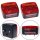 2x Rückleuchten Anhänger Set 12V Set Rücklicht E-Typ 4 Funktionen 12V Universal Blinker, Bremslicht, Schlusslicht und Kennzeichenbeleuchtung