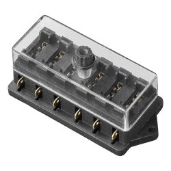 2 x Sicherungshalter Sicherungskasten ATO ATC Flachsicherungen LKW Boot 6 fach