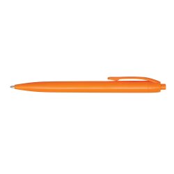 50x Kuli Orange – Kugelschreiber – Schreibgeräte, Kunststoff, Druckmechanismus, schwarzschreibend, 13,8 cm, Schreibset, Schreiblänge ca. 800-1000m