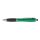 50 x Kuli Grün – Kugelschreiber Set – mit Touchscreen-Spitze, Drehmechanismus, blauschreibend, gummierter Griffzone, 13,5 cm, Schreibset