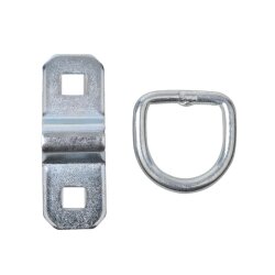 4x Zurrösen für Anhänger 103x70 mm Zugkraft 400daN Verzurrösen verzinkt für Ladungssicherung