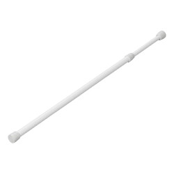 2 x  Klemmstange Größe 41 bis 71cm Spannstange für 50 bis 70 cm sehr gut geeignet mit Gummikappen Teleskopstange geeignet für z.b Gardine Vorhang auch im Wohnmobil
