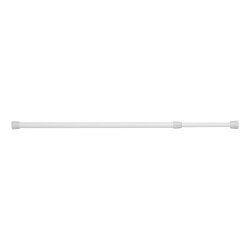 Preiswert und Gut 2 STK Klemmstange Aluminium Outdoor wetterfest 41 bis 71 cm  Durchmesser 1,8 cm mit Gummikappen