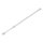 Preiswert und Gut 2 STK Klemmstange Aluminium Outdoor wetterfest 41 bis 71 cm  Durchmesser 1,8 cm mit Gummikappen