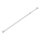 Preiswert und Gut 2 STK Klemmstange Aluminium Outdoor wetterfest 41 bis 71 cm  Durchmesser 1,8 cm mit Gummikappen
