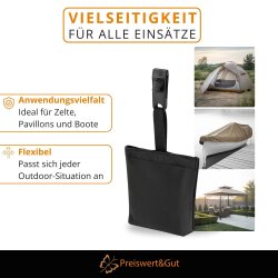 Sandsack 8er Set Sandsäcke Grillpavillon Pavillon...