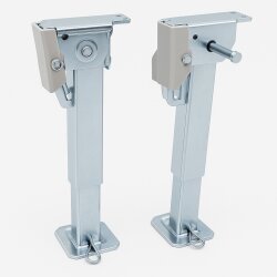 2x Anhänger Stützen Höhenverstellbar...