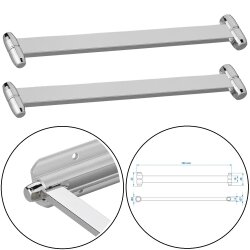 2 STK Kederdorn für Wohnwagen L 15cm für 7 und 9 mm Stahl für Kederschiene