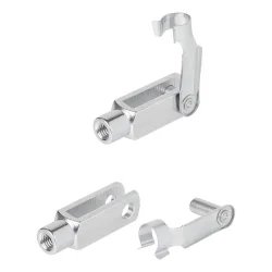 4 x Gabelkopf für Bremsseile M8x58mm kompatibel für Knott ALKO Peitz Anhänger
