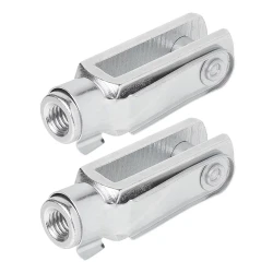 4 x Gabelkopf für Bremsseile M8x58mm kompatibel für Knott ALKO Peitz Anhänger
