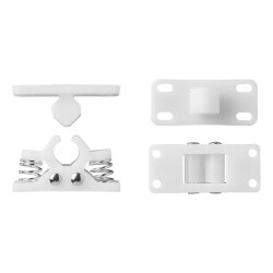 2 x Türhalter für Wohnwagen und Reisemobil, verschleißfeste Verriegelung für Caravan und Wohnmobil, Türfänger als stabiles Zubehör