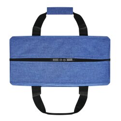 Kühltasche Groß Faltbar – XXL Isoliertasche für Einkauf und Camping, Thermotasche aus robustem RPET, ca. 38x19x26cm (17L) Blau
