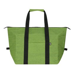 Kühltasche Groß Faltbar – XXL Isoliertasche für Einkauf und Camping, Thermotasche aus robustem RPET, ca. 38x19x26cm (17L) Grün