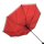 Stockschirm Sturmfest Groß – Automatik Regenschirm für Herren und Damen, Windsicher mit Fiberglasspeichen, Ø 105 / 83 cm, RPET Bezug Rot