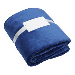 Kuscheldecke Wohndecke 200x150 cm – Flauschige Fleecedecke für Sofa und Couch, Extra Weiche Sofadecke, Warm und Pflegeleicht Waschbar Blau