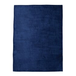 Kuscheldecke Wohndecke 200x150 cm – Flauschige Fleecedecke für Sofa und Couch, Extra Weiche Sofadecke, Warm und Pflegeleicht Waschbar Blau