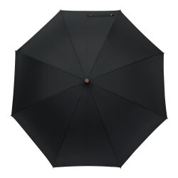 Golfschirm Automatik Regenschirm sturmfest für Herren Damen – Ø 116 cm – Eleganter Stockschirm mit Holzgriff für 2 Personen Farbwahl