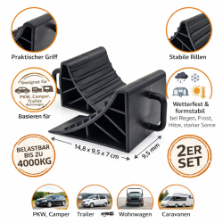 Unterlegkeile Anhänger für PKW Wohnmobil...