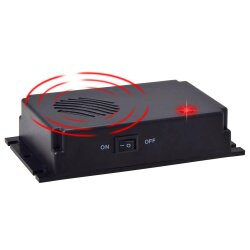 Marderschreck Auto – effektive Marderabwehr Auto für ca. 40 m² – batteriebetrieben, kein Anklemmen an die Autobatterie nötig, schützt zuverlässig Fahrzeug, Motorraum und Kabel vor Marderschäden