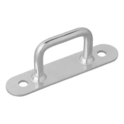 Planenbügel 12er Set 36 mm rechteckig – 12 Zurrösen / Bordwandösen für Anhänger