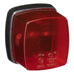 2x Begrenzungsleuchten Anhänger Rot Ø65x60mm...