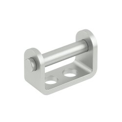 2x Bordwandscharnier Anhänger Set 376mm mit Halterung für Bordwände verzinkt