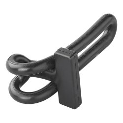 Gummistropp 8er Set zweistufig 18,5 cm Planenspanner 2 Loch elastischer Gummispanner zum Plane spannen wetterfest langlebig