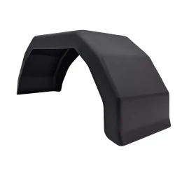 Kotflügel für Anhänger 8 Zoll 2er Set stoßfest und UV-beständig aus Kunststoff Schutzblech 510 x 190 x 152 mm elastisch