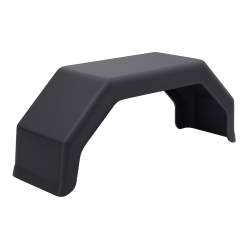 Kotflügel für Anhänger 8 Zoll 2er Set stoßfest und UV-beständig aus Kunststoff Schutzblech 510 x 190 x 152 mm elastisch