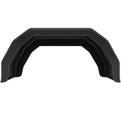 Kotflügel für Anhänger 8 Zoll 2er Set stoßfest und UV-beständig aus Kunststoff Schutzblech 510 x 190 x 152 mm elastisch