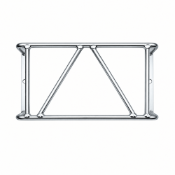 2x Lampenschutzgitter für Anhänger, Wohnwagen 270×132×68mm Rücklichtschutz kompatibel mit Aspöck Rückleuchten MultiLED Multipoint bei passendem Maß, verzinkt Set