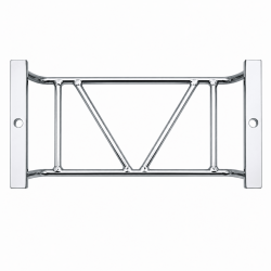 2x Lampenschutzgitter für Anhänger, Wohnwagen 270×132×68mm Rücklichtschutz kompatibel mit Aspöck Rückleuchten MultiLED Multipoint bei passendem Maß, verzinkt Set
