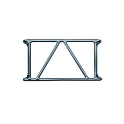 Lampenschutzgitter für Anhänger 2er Set aus Stahl verzinkt 270 × 132 × 68 mm Rücklichtschutz für PKW Anhänger Wohnwagen Schraubmontage