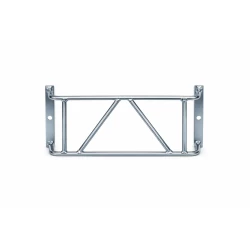 Lampenschutzgitter für Anhänger 2er Set aus Stahl verzinkt 270 × 132 × 68 mm Rücklichtschutz für PKW Anhänger Wohnwagen Schraubmontage