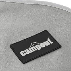 Deichselhaube grau – wetterfeste PVC-Leder Schutzhülle für Anhänger & Wohnwagen – Deichselschutzhaube mit Schnur & Haken zur Befestigung