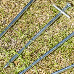 Radabdeckung Wohnwagen XL 15-16 Zoll 78 cm 2er Set Reifenabdeckung für Wohnwagen Wohnmobil aus Polyestergewebe mit Metall Heringen UV Schutz