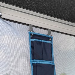 3x Kederschiene Kunststoff 1m pro Stück für Sehnenstärke Ø5 bis Ø6 mm aus PVC Ø5 Ø6mm Kederleiste Wohnwagen zur Erweiterung für Markise Sonnenschutz Camping