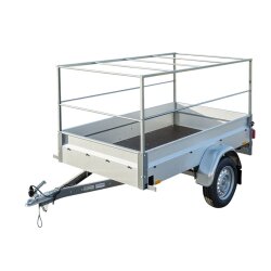 Aufbau PKW Anhänger kompatibel mit STEMA BASIC 750 und Hochplane