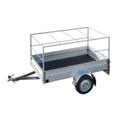 Aufbau PKW Anhänger kompatibel mit STEMA BASIC 750 und Hochplane