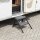 Trittstufe klappbar Doppeltrittstufe aluminium schwarz 595 x 460 x 200/400 mm für Wohnwagen Wohnmobil Haushalt EN14183:2003